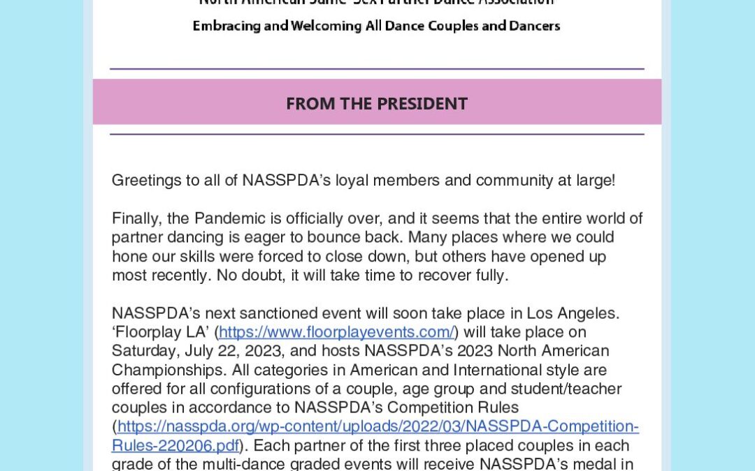 June 2023 E-Newsletter