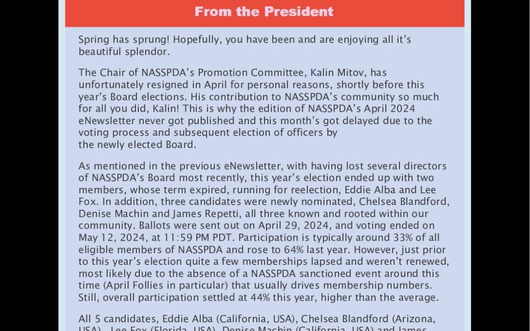 May 2024 E-Newsletter